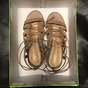 Sam Edelman lace up sandals